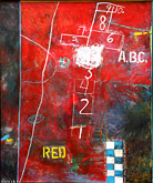 Red Game Board